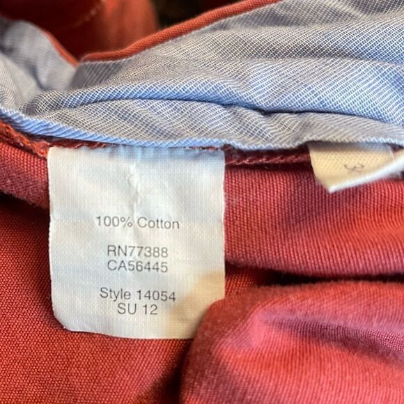 J. Crew coral Red Shorts size 36 - Picture 5 of 5